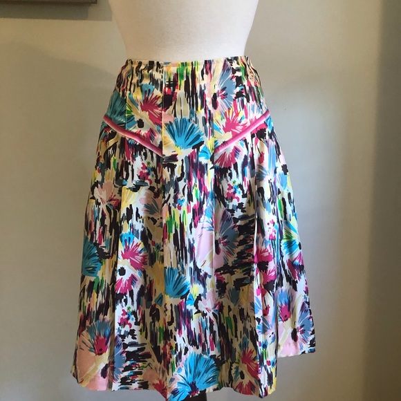 Nathalie Seaver Vintage Silk Skirt - Picture 1 of 4